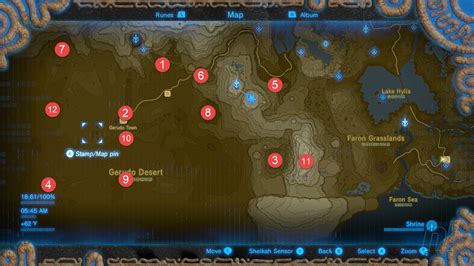 In this region guide learn about what resources can be found. . Gerudo shrines